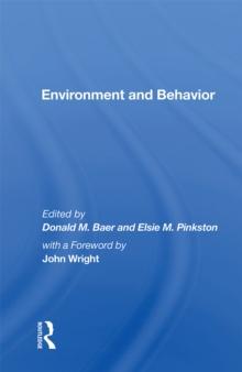 Environment And Behavior