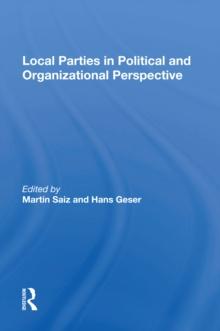 Local Parties In Political And Organizational Perspective