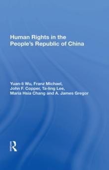 Human Rights In The People's Republic Of China