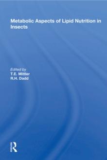 Metabolic Aspects Of Lipid Nutrition In Insects