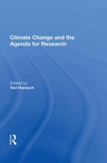 Climate Change And The Agenda For Research