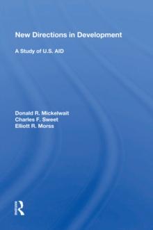 New Directions In Development : A Study Of U.s. Aid