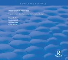 Research in Practice : Experiments in Development and Information Design