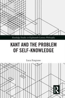 Kant and the Problem of Self-Knowledge