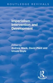 Imperialism Intervention and Development