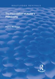 The Foundation of Hume's Philosophy