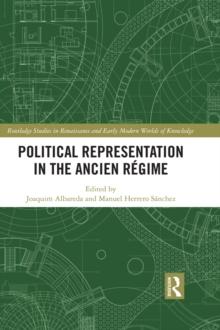 Political Representation in the Ancien Regime