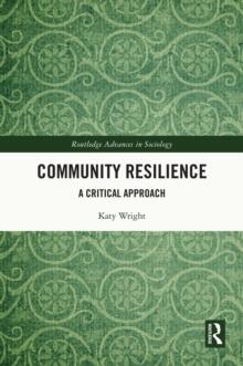 Community Resilience : A Critical Approach