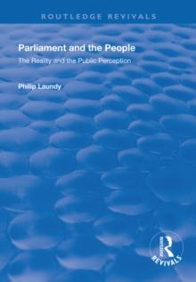 Parliament and the People : The Reality and the Public Perception