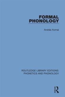 Formal Phonology