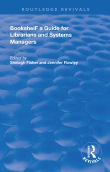 Bookshelf : a Guide For Librarians and System Managers