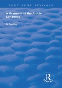 A Grammar of the Arabic Language