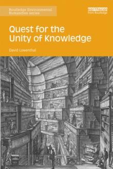 Quest for the Unity of Knowledge