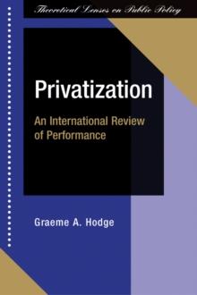 Privatization : An International Review Of Performance