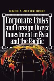 Corporate Links And Foreign Direct Investment In Asia And The Pacific