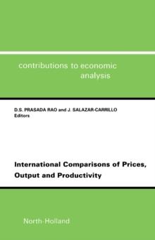 International Comparisons of Prices, Output and Productivity