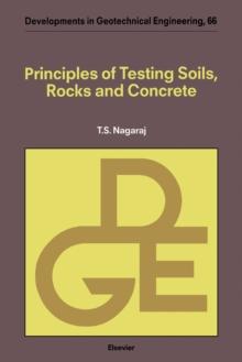 Principles of Testing Soils, Rocks and Concrete