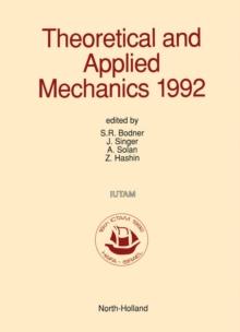 Theoretical and Applied Mechanics 1992