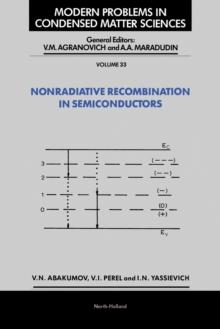 Nonradiative Recombination in Semiconductors