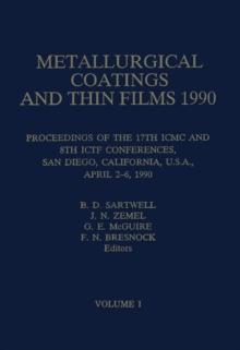 Metallurgical Coatings and Thin Films 1990