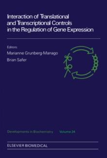 Interaction of Translational and Transcriptional controls in the regulation of gene Expression