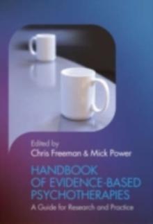 Handbook of Evidence-based Psychotherapies : A Guide for Research and Practice