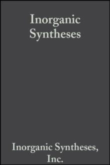 Inorganic Syntheses, Volume 1