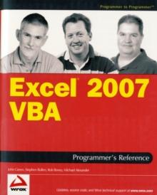 Excel 2007 VBA Programmer's Reference