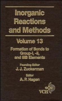 Inorganic Reactions and Methods, The Formation of Bonds to Group-I, -II, and -IIIB Elements