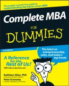 Complete MBA For Dummies