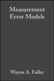 Measurement Error Models