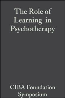 The Role of Learning in Psychotherapy