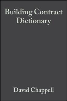 Building Contract Dictionary