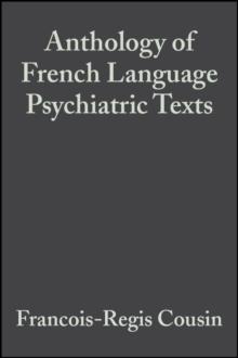 Anthology of French Language Psychiatric Texts