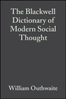 The Blackwell Dictionary of Modern Social Thought