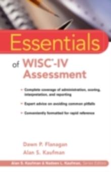 Essentials of WISC-IV Assessment