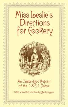 Miss Leslie's Directions for Cookery