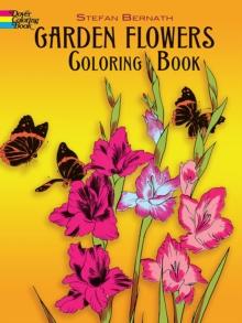 Garden Flowers Coloring Book