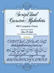 Script and Cursive Alphabets : 100 Complete Fonts