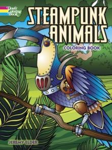 Steampunk Animals Coloring Book