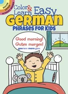 Color & Learn Easy German Phrases For Kids