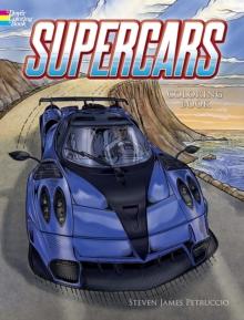 Supercars Coloring Book