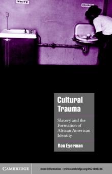 Cultural Trauma : Slavery and the Formation of African American Identity