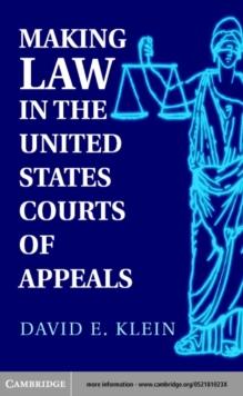 Making Law in the United States Courts of Appeals