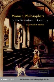 Women Philosophers of the Seventeenth Century