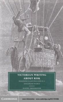 Victorian Writing about Risk : Imagining a Safe England in a Dangerous World