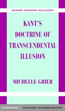 Kant's Doctrine of Transcendental Illusion