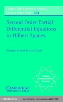 Second Order Partial Differential Equations in Hilbert Spaces