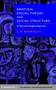 Emotion, Social Theory, and Social Structure : A Macrosociological Approach