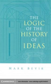 Logic of the History of Ideas